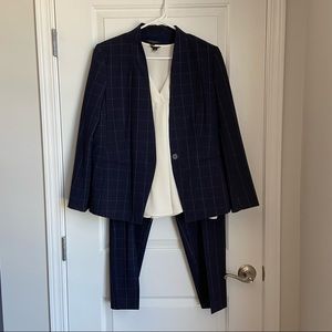 Ann Taylor Suit Jacket 12P Shirt MP Pants 12P